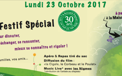 Temps festif spécial 30 ans d’Accueil Paysan dans l’Aude