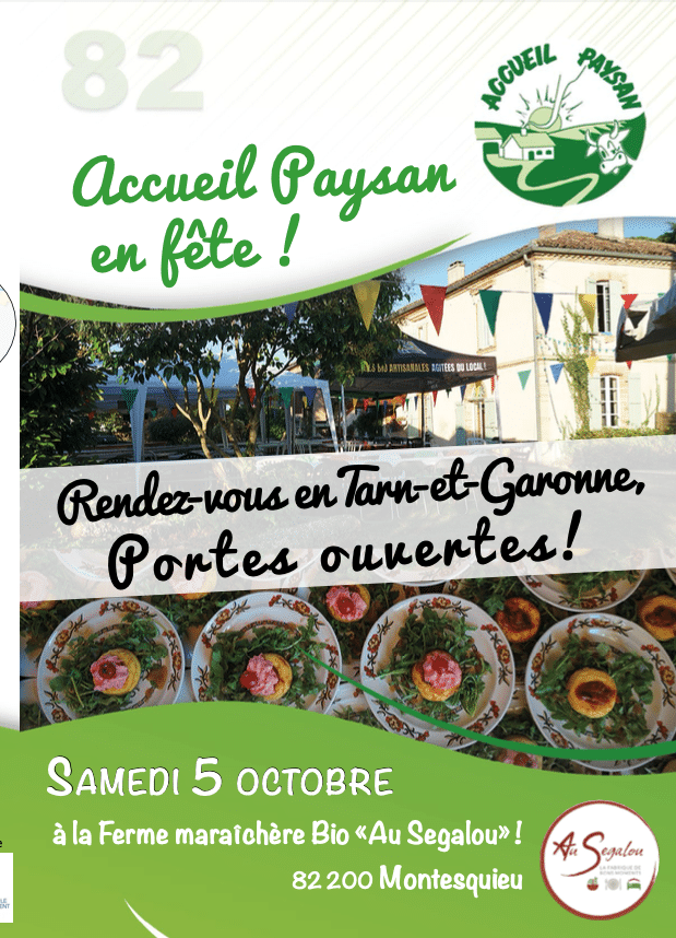 fête d'Accueil Paysan Tarn et Garonne 2023 au Segalou